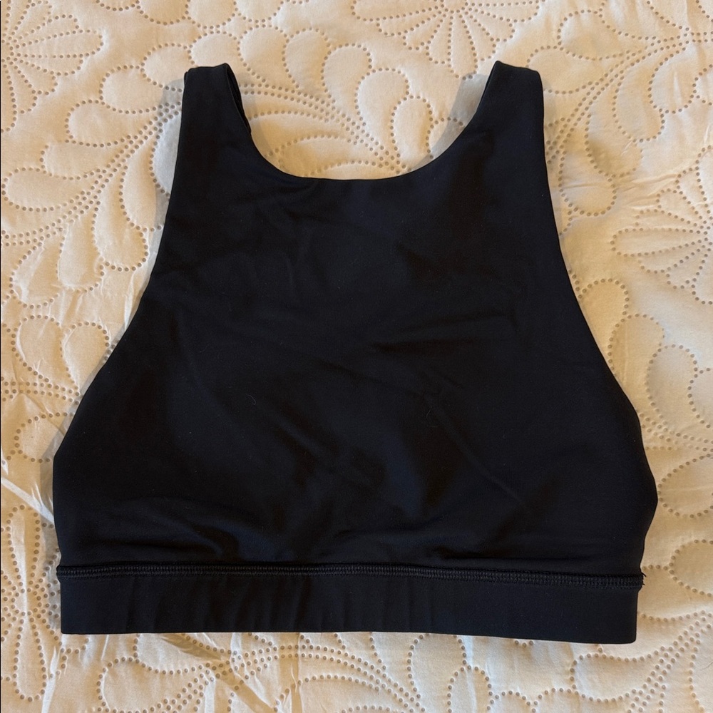 Lululemon Women's Black Sports Bra